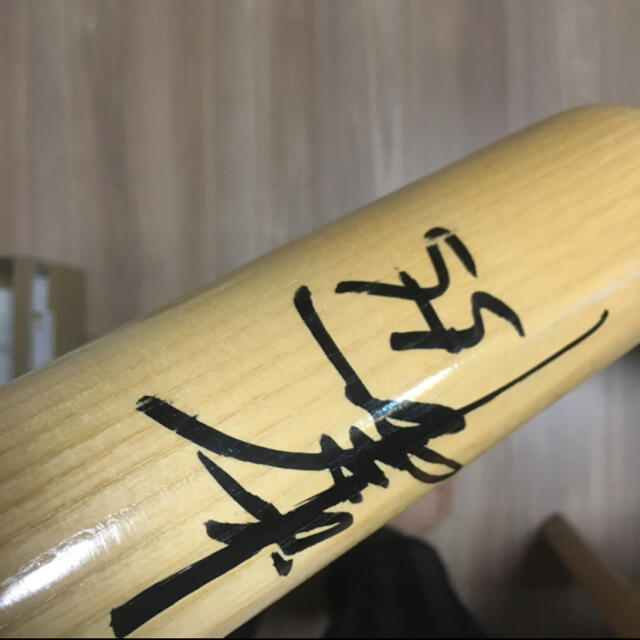 予約販売 レア イチロー選手 松井 秀喜選手 直筆ダブルサインバット