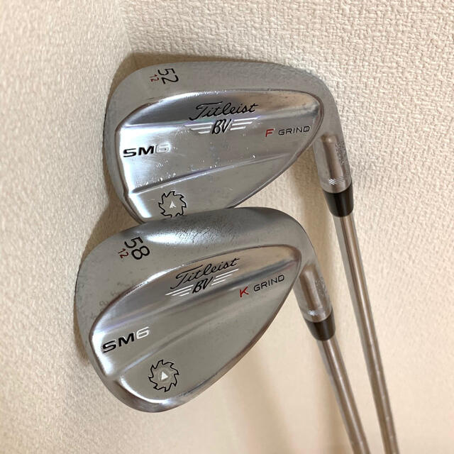 ボーケイ VOKEY SM6 52° 58° 2本セット スポーツ/アウトドア ゴルフ