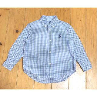 ラルフローレン(Ralph Lauren)のRALPH LAUREN キッズ ボタンダウンシャツ 2/2T 美品(ブラウス)