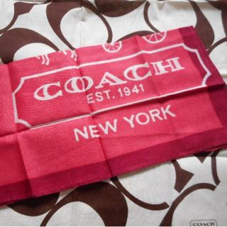 コーチ(COACH)の未使用＊COACH・ コーチ＊ハンカチ2枚セット(ハンカチ)