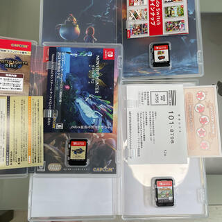 任天堂 - Nintendo Switch ゲームソフト人気3本セット プレゼント付き