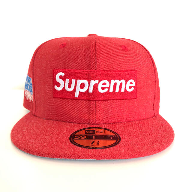 Supreme(シュプリーム)のSupreme New Era World  Famous Box Logo 赤 メンズの帽子(キャップ)の商品写真