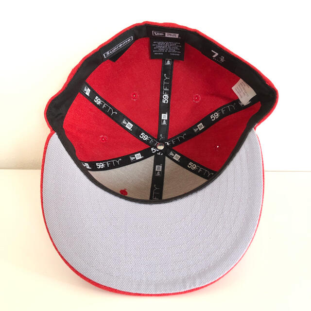 Supreme(シュプリーム)のSupreme New Era World  Famous Box Logo 赤 メンズの帽子(キャップ)の商品写真