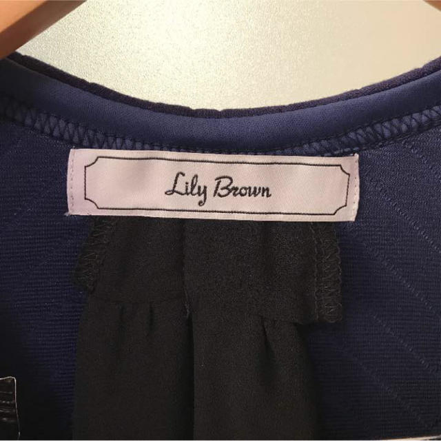Lily Brown(リリーブラウン)のLily brown セットアップ レディースのワンピース(ミニワンピース)の商品写真