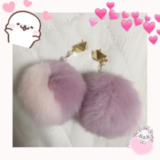 ジュエティ(jouetie)の。♡ふわふわピアス♡。(ピアス)