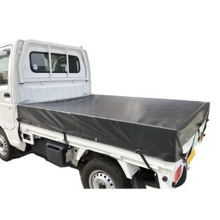 トラックシート 軽トラ用 1.9m×2.1m 黒 [北海道・沖縄は配送不可](トラック・バス用品)