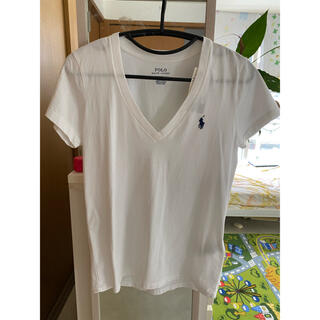 ポロラルフローレン(POLO RALPH LAUREN)の新品未使用❣️ラルフローレン 定番Vネック Tシャツ(Tシャツ(半袖/袖なし))