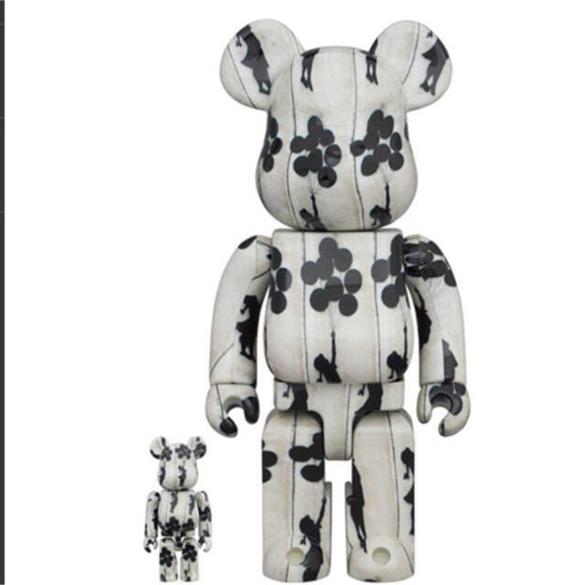 エンタメ/ホビーBE@RBRICK Flying Balloons Girl 100% 400%