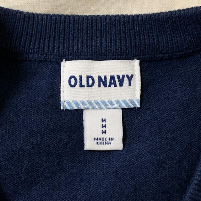 Old Navy(オールドネイビー)のOldNavy(USA)コットンアーガイルVネックニットセーター メンズのトップス(ニット/セーター)の商品写真