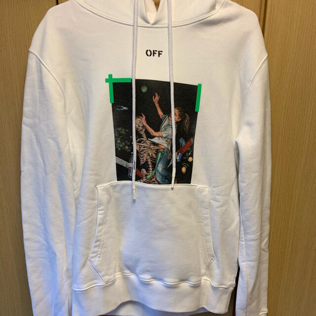 新品タグ付き オフホワイト OFF-WHITE トレーナー スウェット パーカー