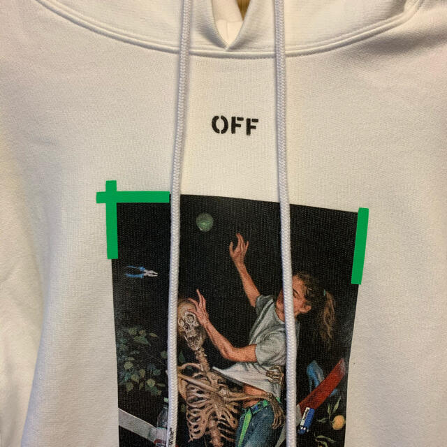 正規 20AW OFF-WHITE オフホワイト パスカル パーカー