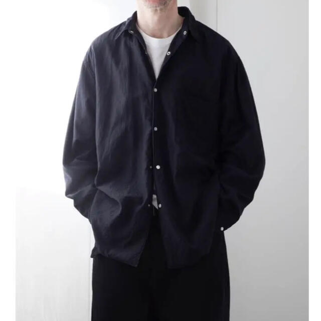 COMOLI(コモリ)の専用商品 COMOLI 19AW ナイロンシルク中綿シャツジャケット 1 メンズのジャケット/アウター(ナイロンジャケット)の商品写真
