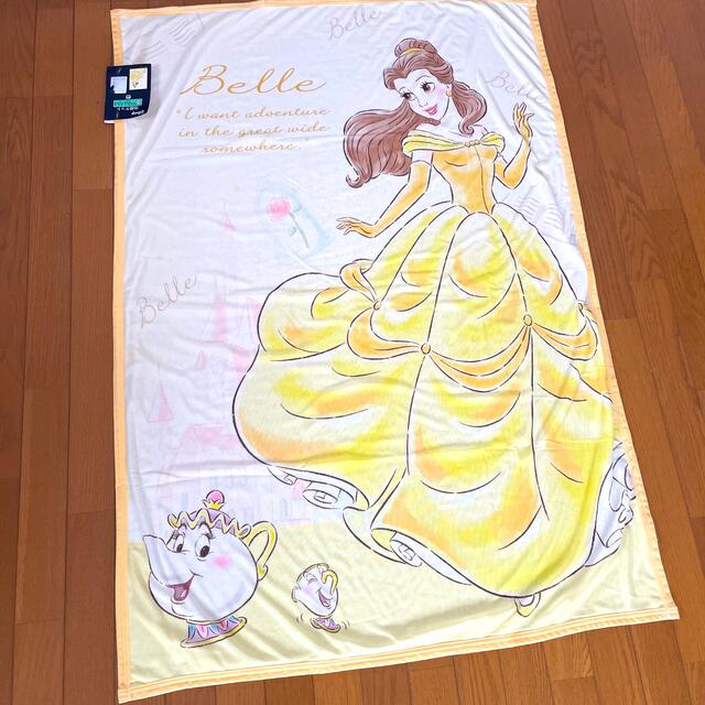しまむら ディズニープリンセス ベル 冷感ケットの通販 by 値下げはしておりません。|シマムラならラクマ ディズニー ポーチ付冷感ケット しまむら