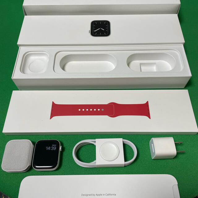Apple Watch Series5 44mm GPS REDスポーツバンド