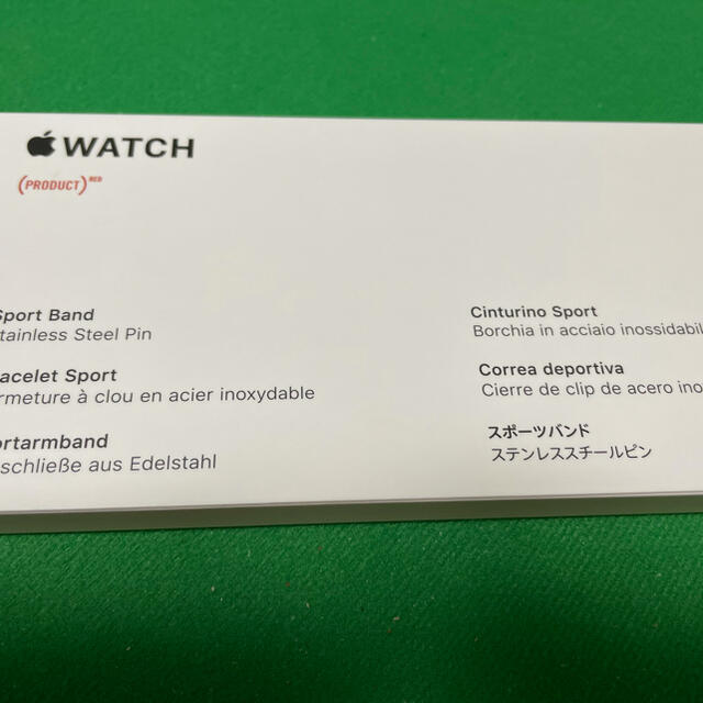 Apple Watch Series5 44mm GPS REDスポーツバンド