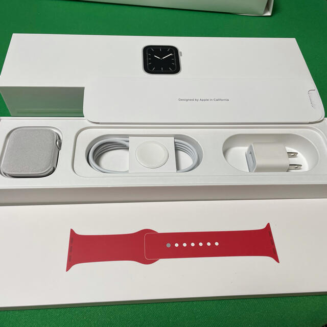 Apple Watch Series5 44mm GPS REDスポーツバンド