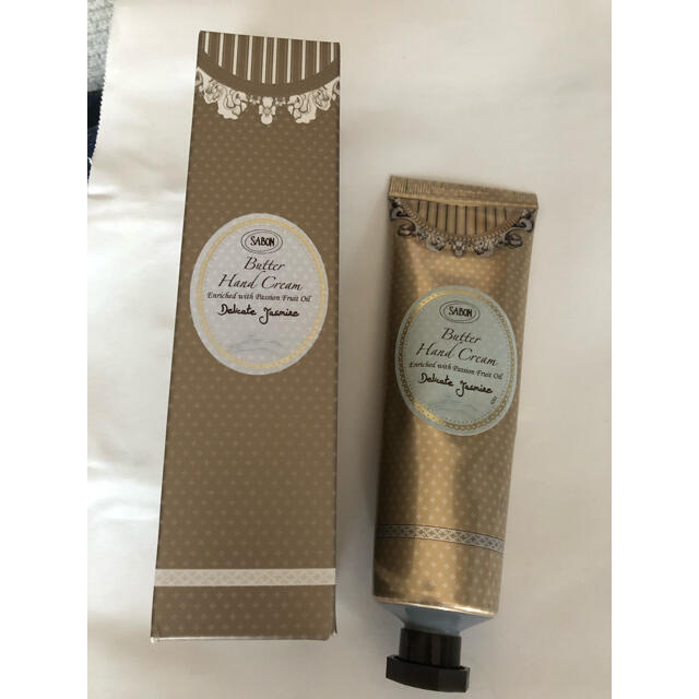 SABON(サボン)のSABON バターハンドクリームデリケート・ジャスミン　75ml コスメ/美容のボディケア(ハンドクリーム)の商品写真