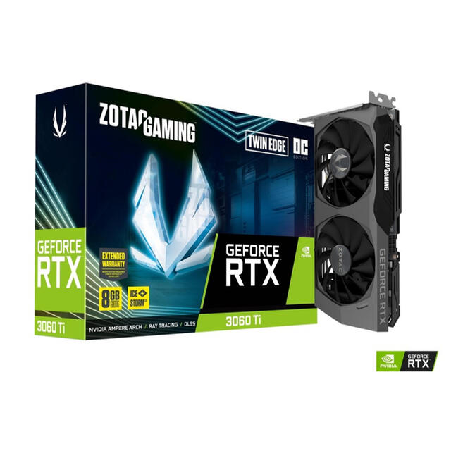 【新品・未開封】RTX 3060 Ti Twin Edge OC LHR8-pinDirectX