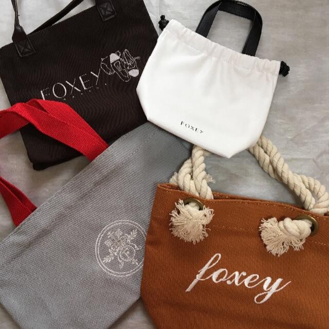 FOXEY(フォクシー)のFOXEY フォクシー バッグ限定色 ノベルティ タイムセール レディースのバッグ(トートバッグ)の商品写真