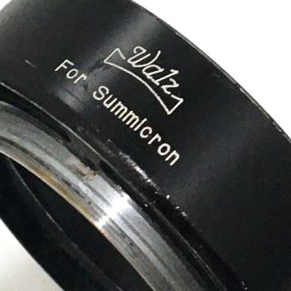 ライカ(LEICA)のWALTZ FOR SUMMICRON ズミクロン用 メタルフード(レンズ(単焦点))