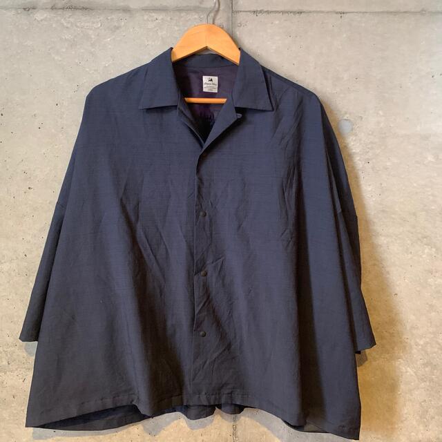 メンズsasquatch fabrix. super big shirts 開襟シャツ