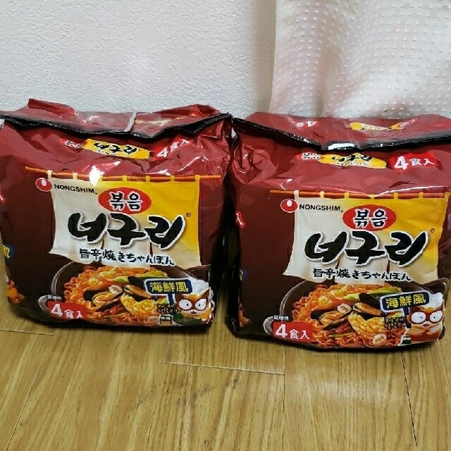 韓国ラーメン ☆ノグリラーメン(海鮮風) 2袋8個 オープニング 大放出 ...