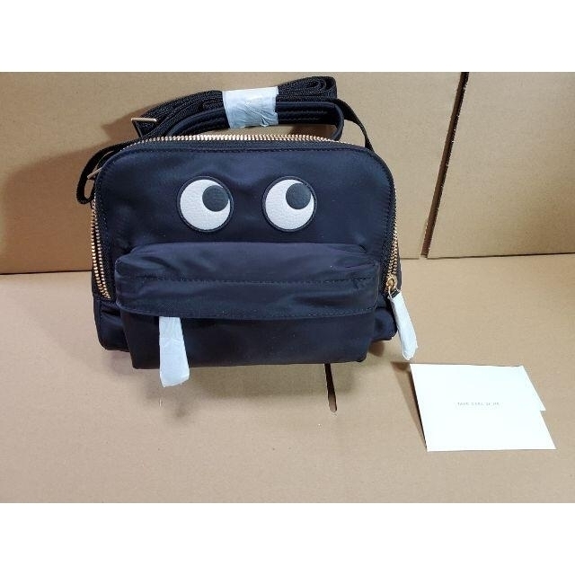 新品 アニヤハインドマーチ Eyes アイズ ショルダーバッグ 黒 2WAY