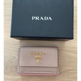 プラダ(PRADA)のプラダ　財布　三つ折り財布　ミニ財布(財布)