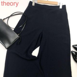 セオリー(theory)のtheory Powder Crepe SKT Pant ワイドパンツ 2923(カジュアルパンツ)