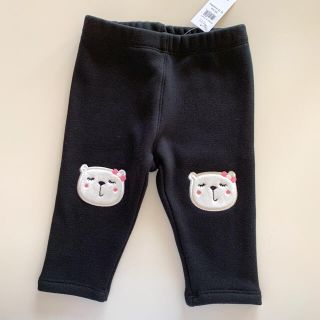 ベビーギャップ(babyGAP)のギャップキッズ　裏起毛パンツ　ネコパンツ　新品・未使用(パンツ)