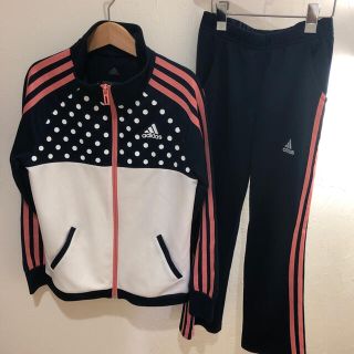 アディダス(adidas)のadidas アディダス ジャージ上下　女の子140 130(その他)