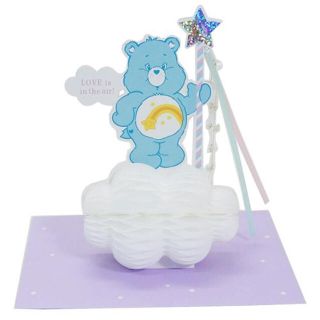 ケアベア(CareBears)のケアベア バースデーカード 立体 3セット(カード/レター/ラッピング)