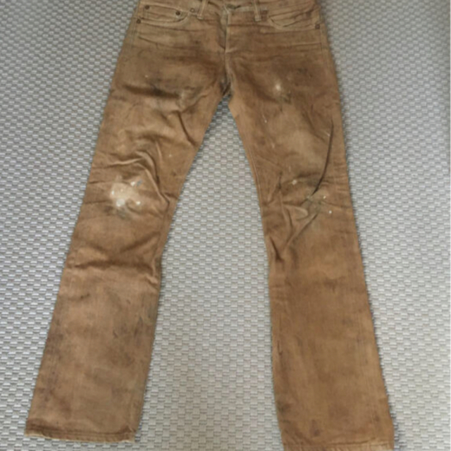 RRL SLIM BOOT CUT 茶色