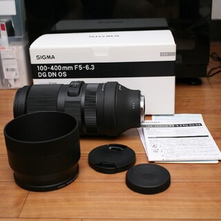 シグマ(SIGMA)の極美品 SIGMA 100-400mm F5-6.3 DG DN OS E(レンズ(ズーム))