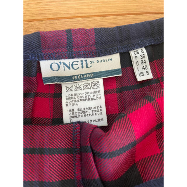 O'NEILL(オニール)のO’Neil オニール　チェックスカート レディースのスカート(ひざ丈スカート)の商品写真