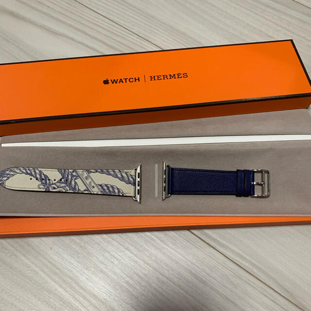 Hermes(エルメス)の新品値下げ❗️エルメス　Apple Watchバンド メンズの時計(レザーベルト)の商品写真