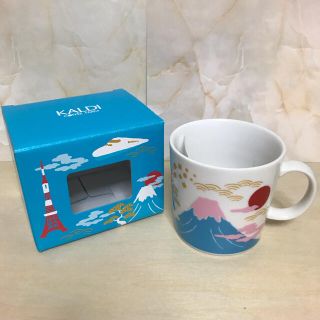 カルディ(KALDI)の数量限定品　カルディ『JAPANマグカップ』陶器(グラス/カップ)