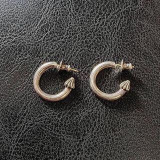 クロムハーツ(Chrome Hearts)の正規品Chrom hearts プレーンフープ　ピアス　リング(ピアス(両耳用))