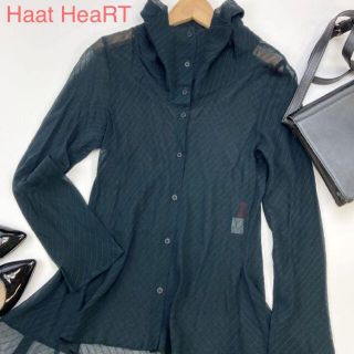 イッセイミヤケ(ISSEY MIYAKE)のHaat HeaRT ISSEI MIYAKE ブラウス 変形デザイン 2881(シャツ/ブラウス(長袖/七分))