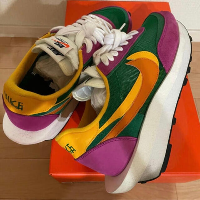 sacai(サカイ)のCREW-SIN様専用sacai×nike LDワッフル　パイングリーンUS11 メンズの靴/シューズ(スニーカー)の商品写真