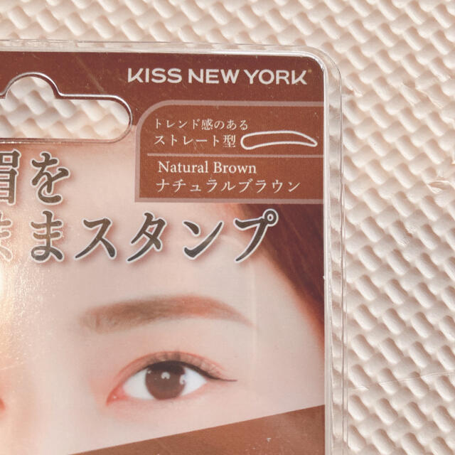 KISS NEW YORK 眉スタンプ コスメ/美容のベースメイク/化粧品(パウダーアイブロウ)の商品写真
