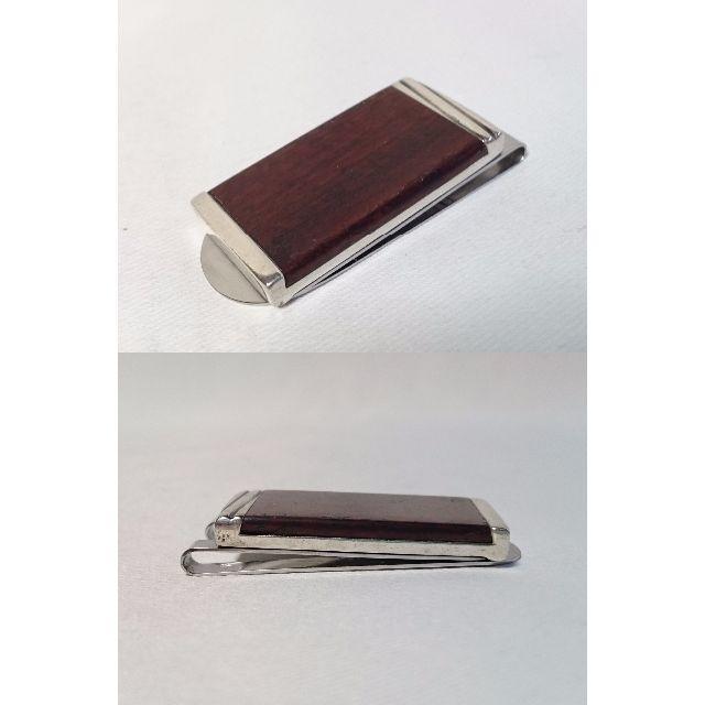 Cartier - 正規 希少 Cartier 立体マネークリップ ウッド×SV925 Cartier - 正規 希少 Cartier 立体マネークリップ ウッド×SV925