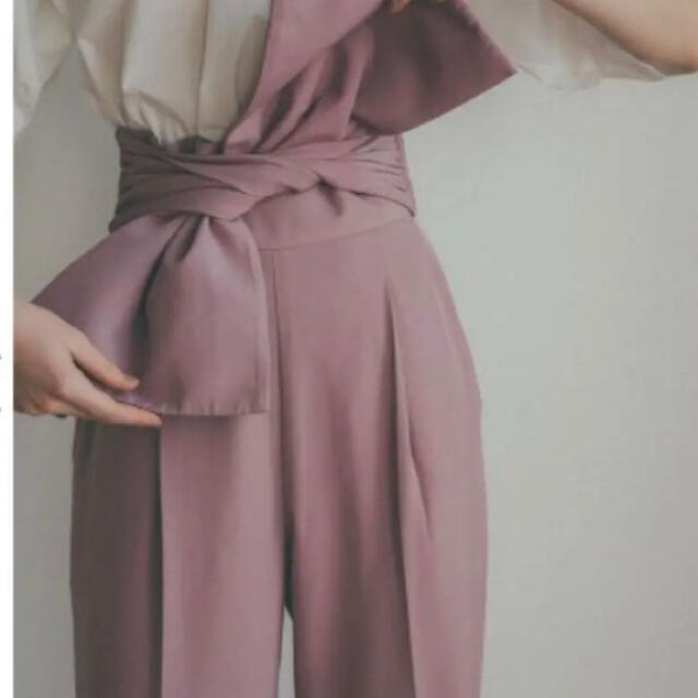GALLARDA GALANTE(ガリャルダガランテ)のセール❣️clane obi pants 帯 オビパンツ レディースのパンツ(カジュアルパンツ)の商品写真