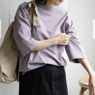 アーバンリサーチドアーズ(URBAN RESEARCH DOORS)の専用　オーバーサイズコットンTシャツ【PURPLE】(Tシャツ(半袖/袖なし))