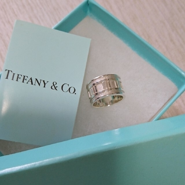 Tiffany & Co.(ティファニー)の値下げ【美品】TIFFANY＆Co. アトラス リング 10号 レディースのアクセサリー(リング(指輪))の商品写真