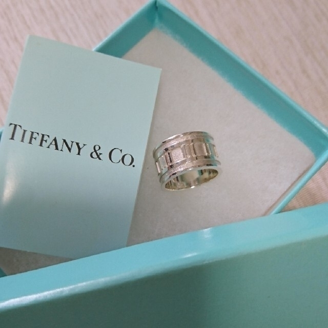 値下げ【美品】TIFFANY＆Co. アトラス リング 10号