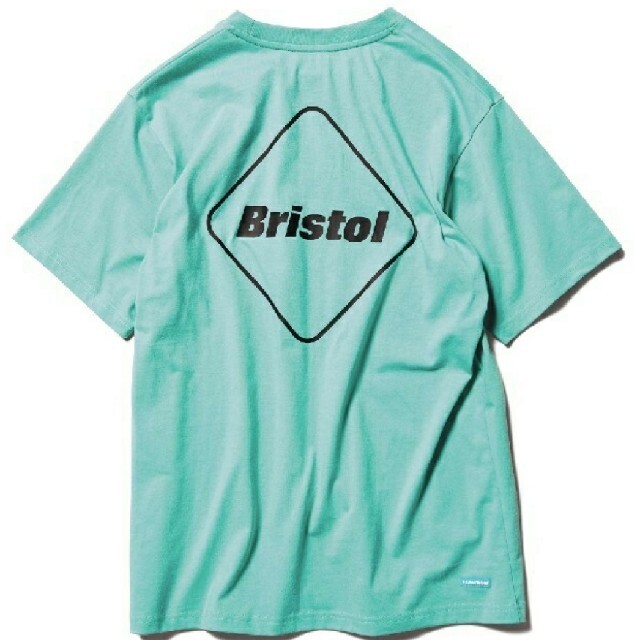 F.C.Real Bristol EMBLEM TEE LIGHT BLUE L-