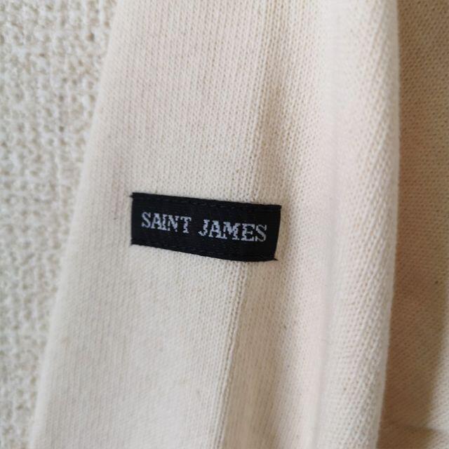 SAINT JAMES(セントジェームス)のセントジェームス OUESSANT ウェッソン T3 ECRU［生成り］ メンズのトップス(Tシャツ/カットソー(七分/長袖))の商品写真