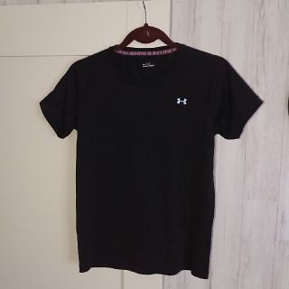 アンダーアーマー(UNDER ARMOUR)のUNDER ARMOR＊半袖Tシャツ スポーツウェア 黒 M(Tシャツ(半袖/袖なし))