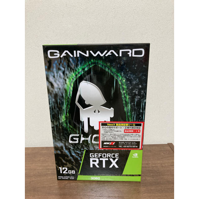 最安値挑戦！ Ghost Gainward Ghost 3060 RTX GeForce 新品 - PCパーツ